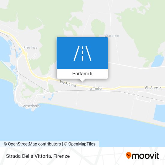 Mappa Strada Della Vittoria