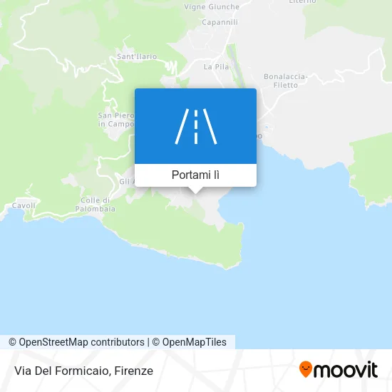Mappa Via Del Formicaio
