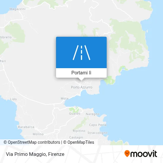 Mappa Via Primo Maggio