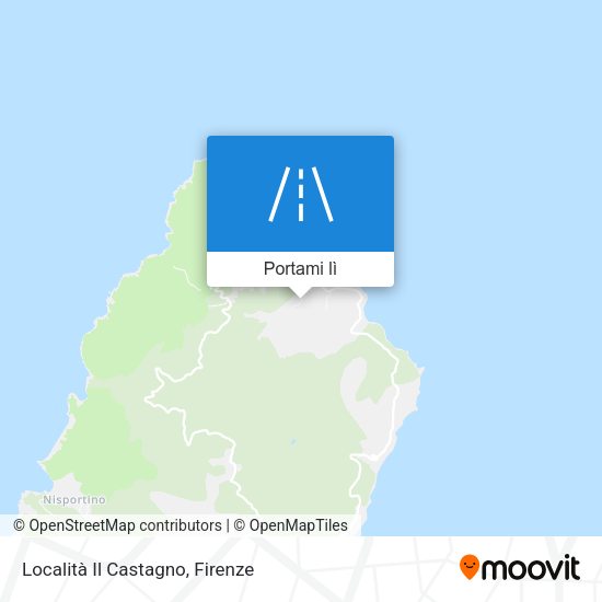 Mappa Località Il Castagno