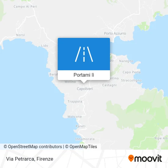 Mappa Via Petrarca