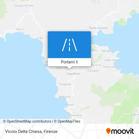 Mappa Vicolo Della Chiesa