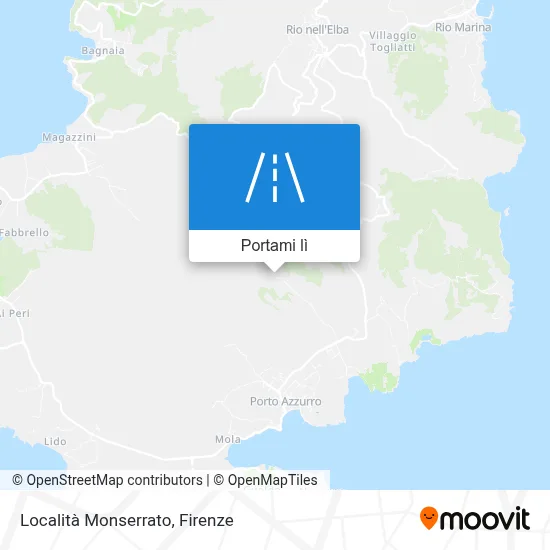 Mappa Località Monserrato