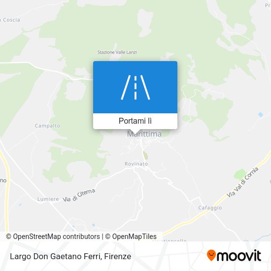 Mappa Largo Don Gaetano Ferri