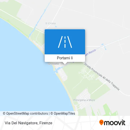 Mappa Via Del Navigatore