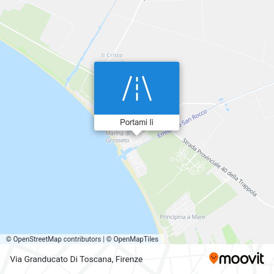 Mappa Via Granducato Di Toscana