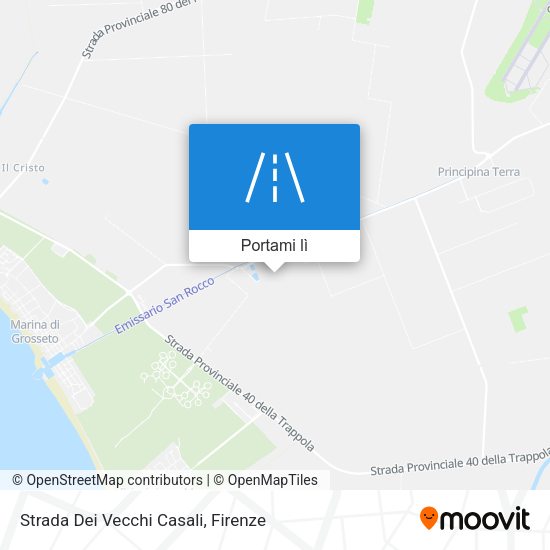 Mappa Strada Dei Vecchi Casali