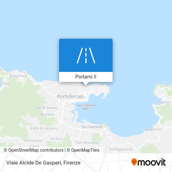Mappa Viale Alcide De Gasperi
