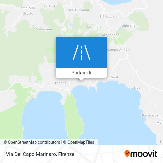 Mappa Via Del Capo Marinaro