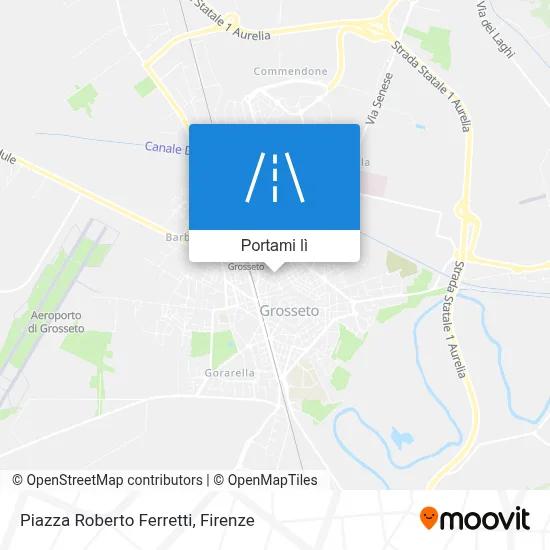 Mappa Piazza Roberto Ferretti