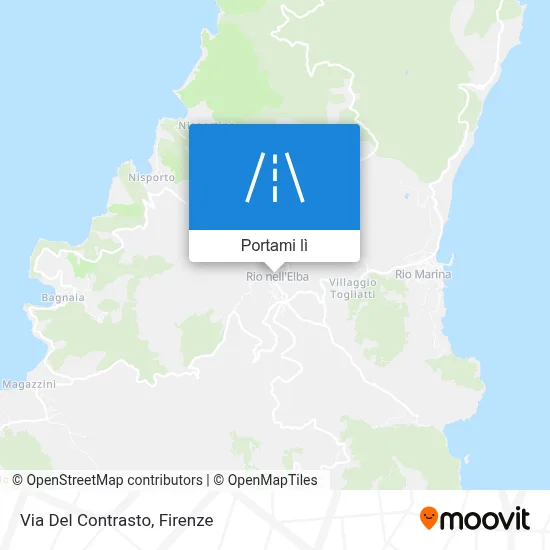 Mappa Via Del Contrasto