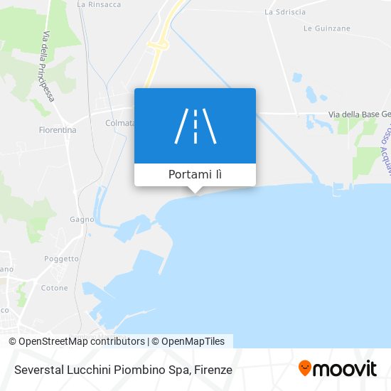 Mappa Severstal Lucchini Piombino Spa