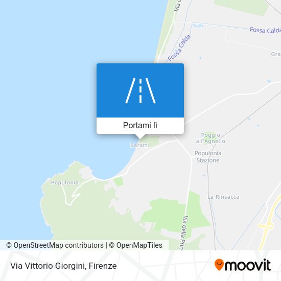Mappa Via Vittorio Giorgini