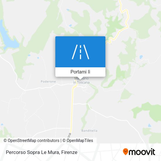 Mappa Percorso Sopra Le Mura