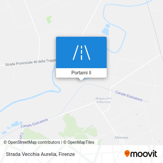Mappa Strada Vecchia Aurelia