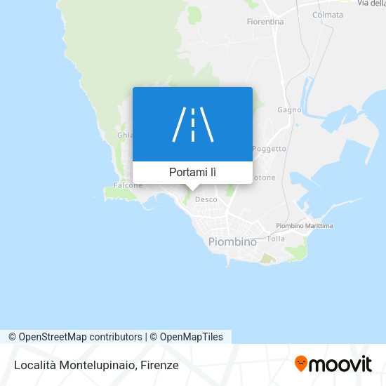 Mappa Località Montelupinaio