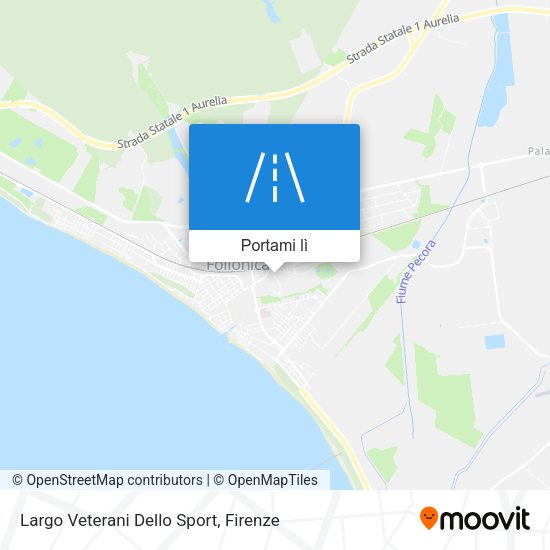 Mappa Largo Veterani Dello Sport