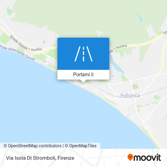 Mappa Via Isola Di Stromboli