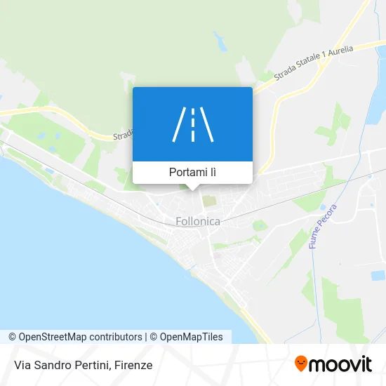 Mappa Via Sandro Pertini