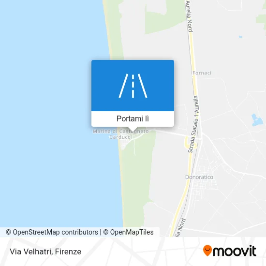 Mappa Via Velhatri