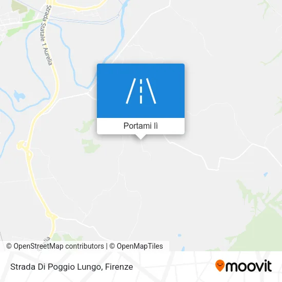 Mappa Strada Di Poggio Lungo