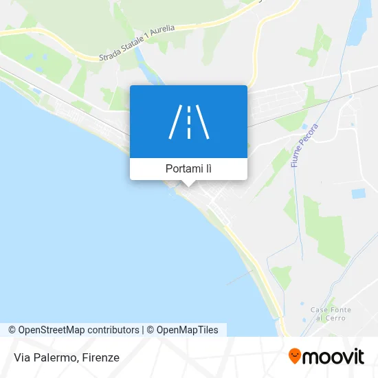 Mappa Via Palermo