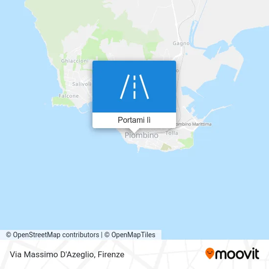 Mappa Via Massimo D'Azeglio