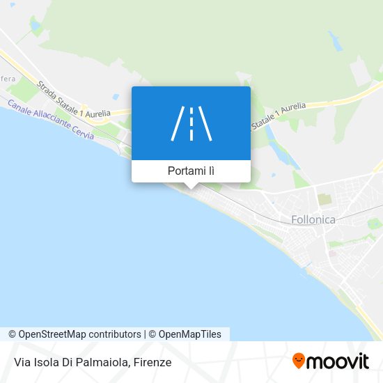 Mappa Via Isola Di Palmaiola
