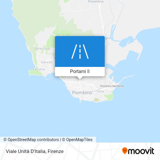 Mappa Viale Unità D'Italia