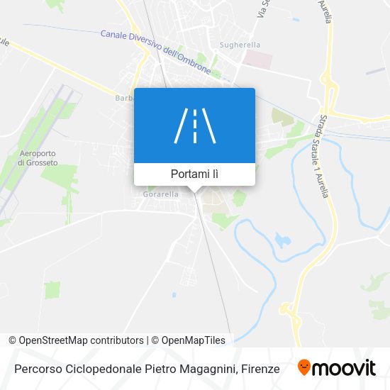 Mappa Percorso Ciclopedonale Pietro Magagnini