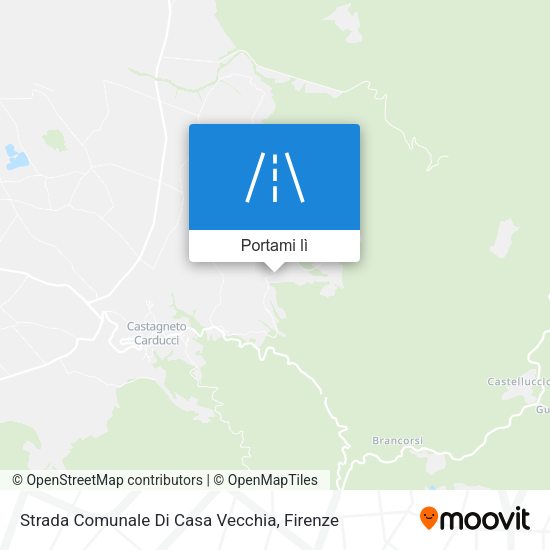 Mappa Strada Comunale Di Casa Vecchia