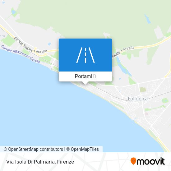 Mappa Via Isola Di Palmaria