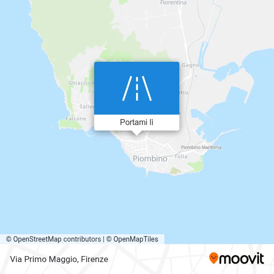 Mappa Via Primo Maggio