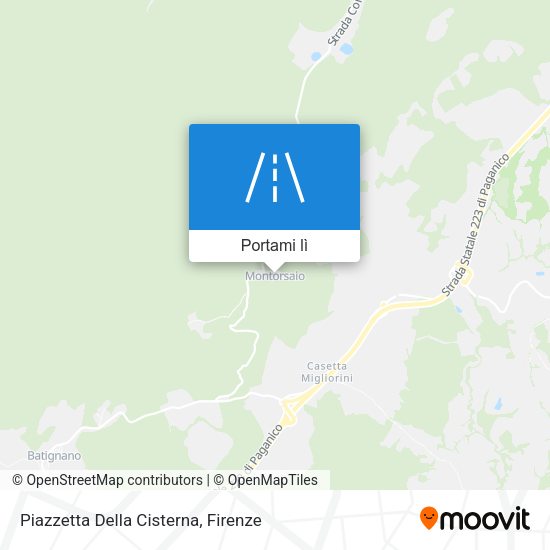 Mappa Piazzetta Della Cisterna