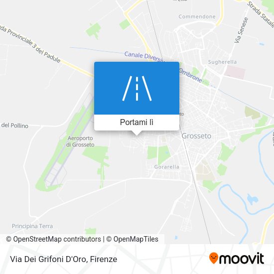 Mappa Via Dei Grifoni D'Oro