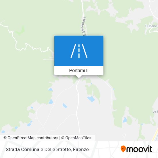Mappa Strada Comunale Delle Strette
