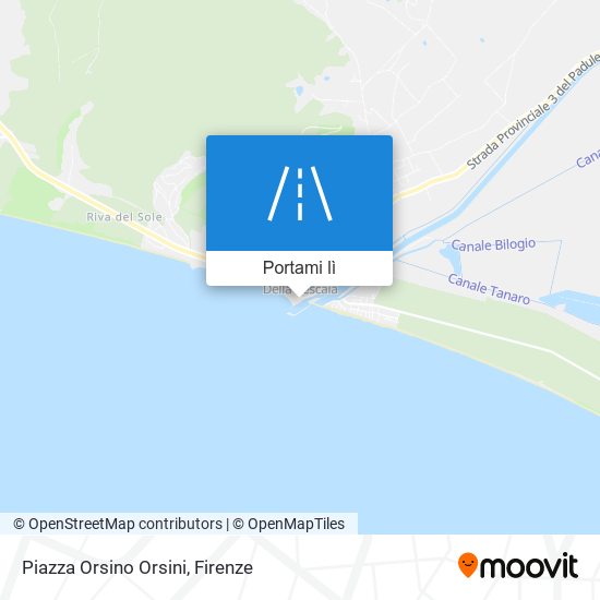 Mappa Piazza Orsino Orsini