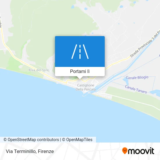 Mappa Via Terminillo