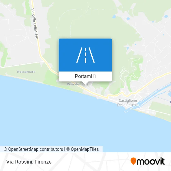Mappa Via Rossini