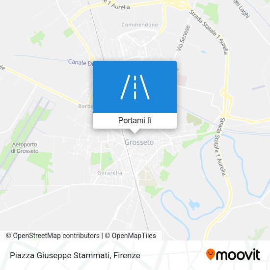 Mappa Piazza Giuseppe Stammati