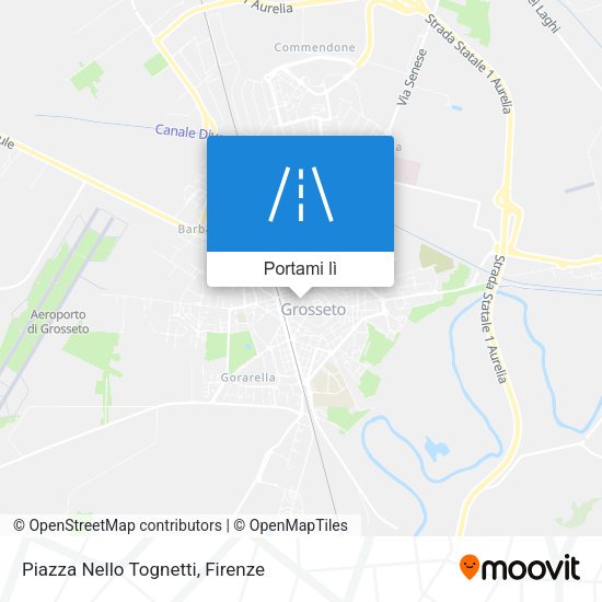 Mappa Piazza Nello Tognetti