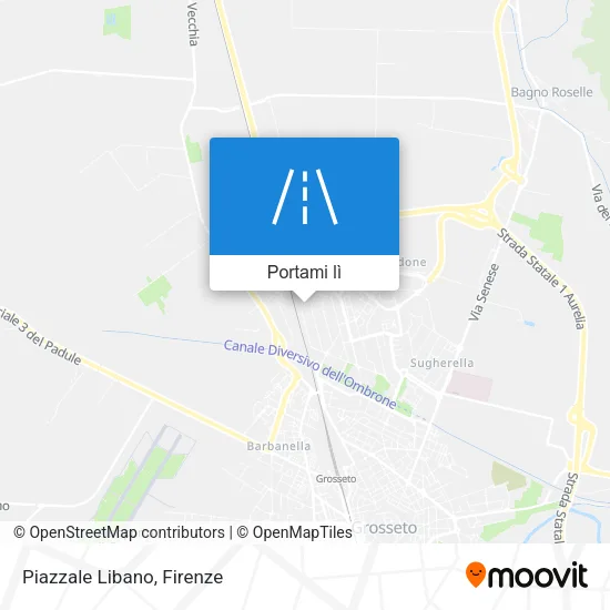 Mappa Piazzale Libano