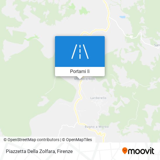 Mappa Piazzetta Della Zolfara