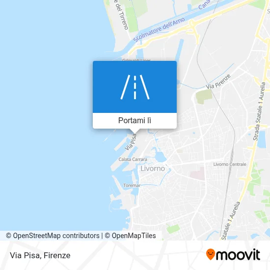 Mappa Via Pisa