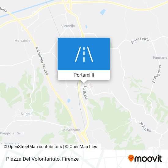 Mappa Piazza Del Volontariato