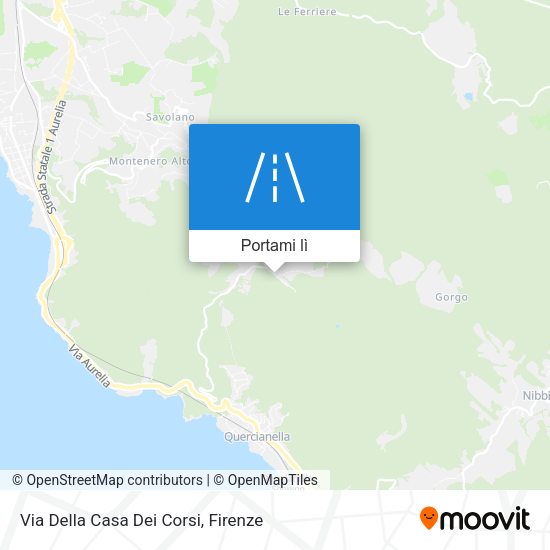 Mappa Via Della Casa Dei Corsi