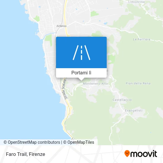 Mappa Faro Trail