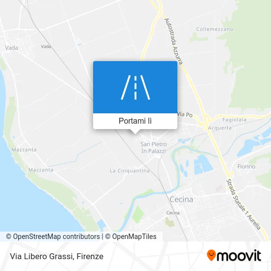Mappa Via Libero Grassi