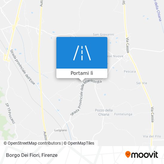 Mappa Borgo Dei Fiori