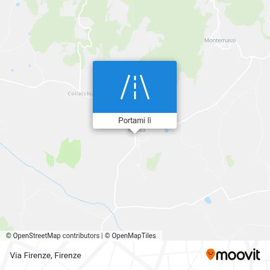 Mappa Via Firenze
